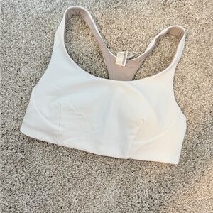 Lululemon White Sports Bra NEW